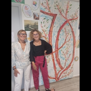 Arbre à sourires pour les 70 ans de l'ADPAM