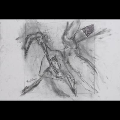 La brune, la blonde, la rousse, (étude4)