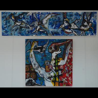 La tête dans le ciel, (ensemble)